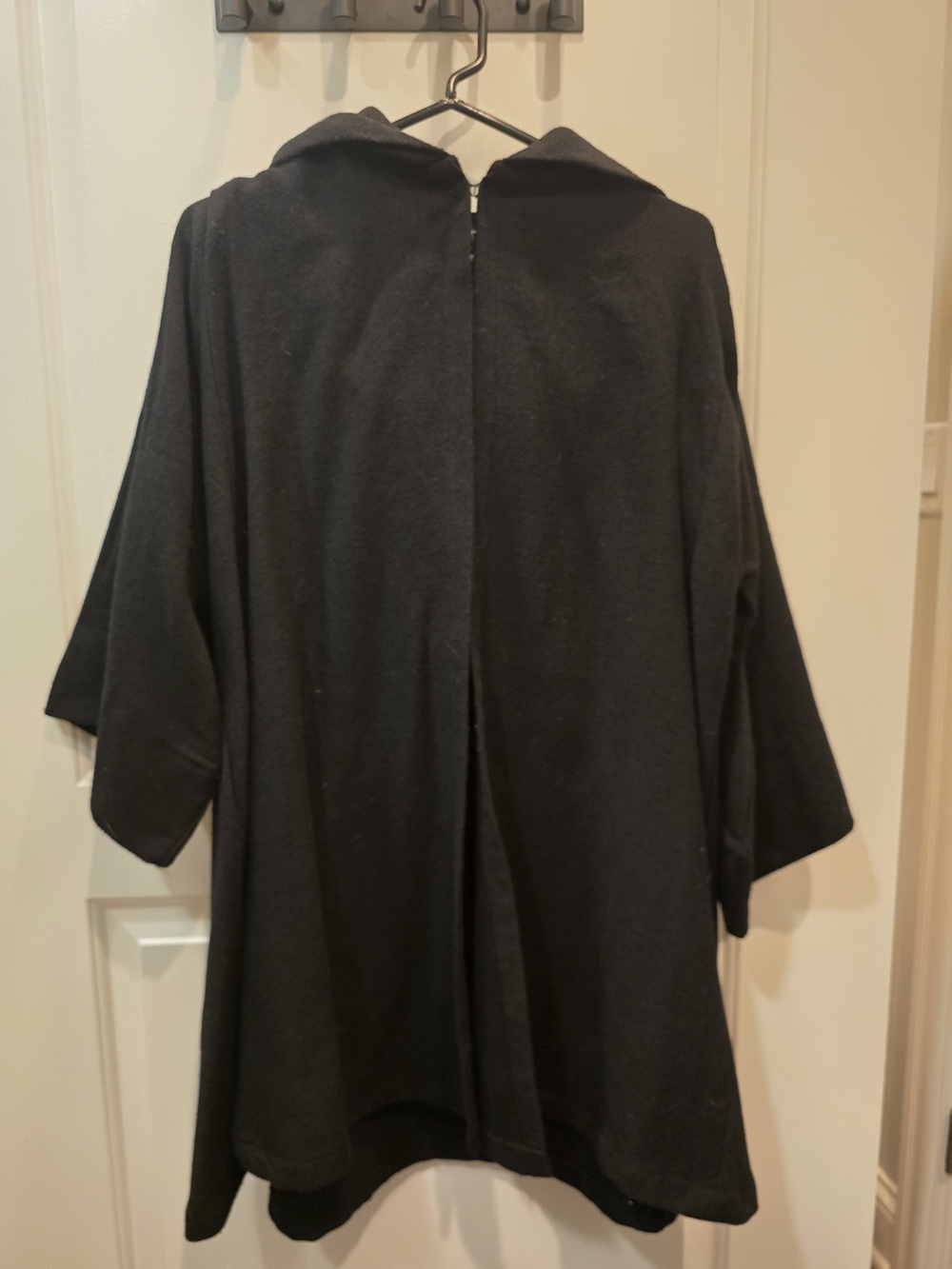 Star Wars Black Hooded Open-Front Coatigan